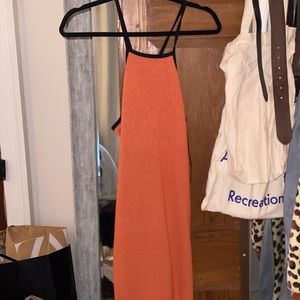 Zara midi dress, knit material, summer dress